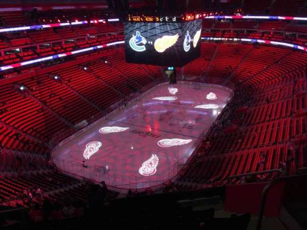 Little Caesars Arena, section: 232, row: 8, seat: 5
