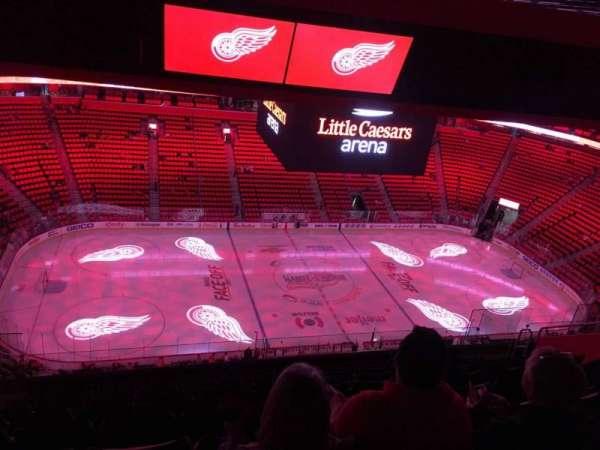 Little Caesars Arena, section: 228, row: 10, seat: 15