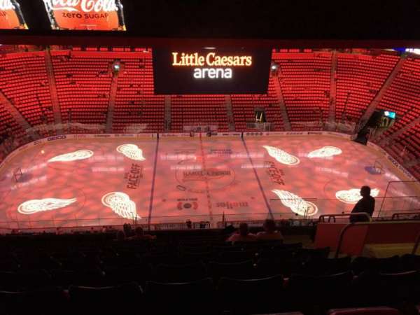 Little Caesars Arena, section: 227, row: 10, seat: 7