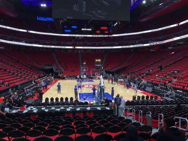 Little Caesars Arena, section: 103, row: 5, seat: 5