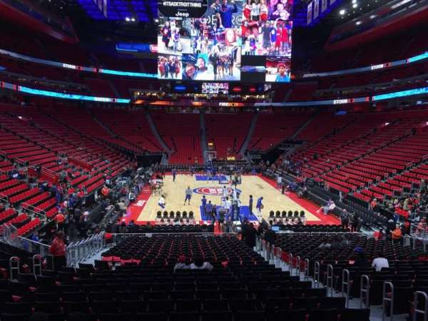 Little Caesars Arena, section: 116, row: 17, seat: 6