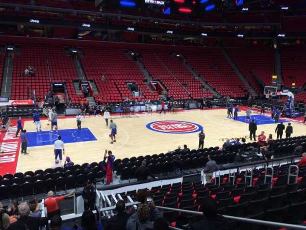 Little Caesars Arena, section: 111, row: 13, seat: 12