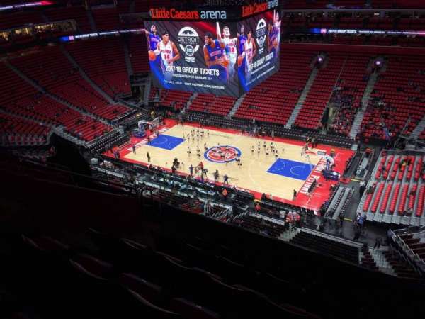 Little Caesars Arena, section: 224, row: 7, seat: 15