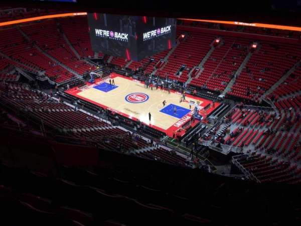 Little Caesars Arena, section: 208, row: 9, seat: 16