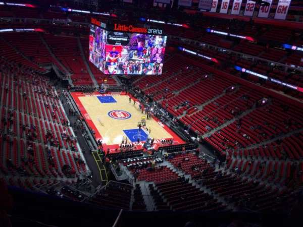 Little Caesars Arena, section: 205, row: 6, seat: 11