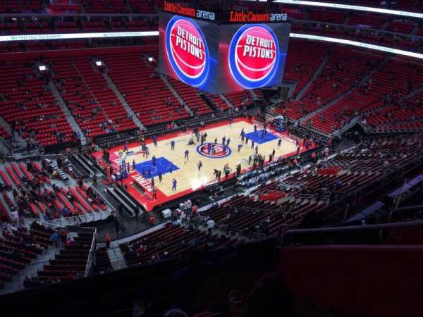 Little Caesars Arena, section: 230, row: 6, seat: 5
