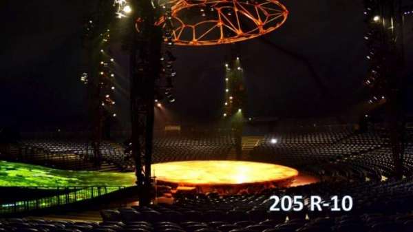 Cirque Du Soleil - Totem, section: 205, row: R, seat: 10