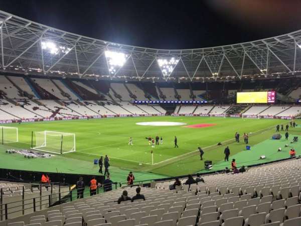 London Stadium, section: 102, row: 24