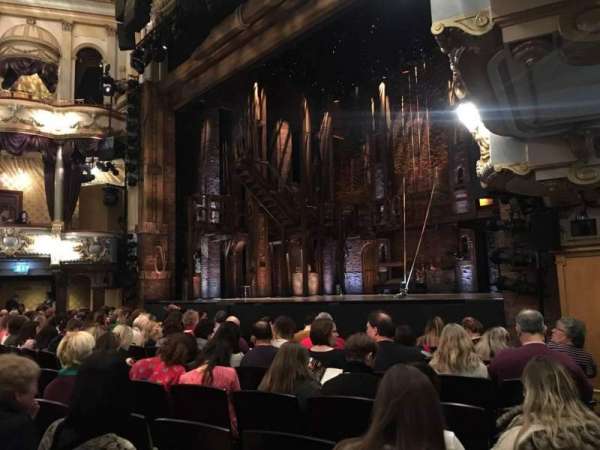 Victoria Palace Theatre, section: Stalls, row: J, seat: 6