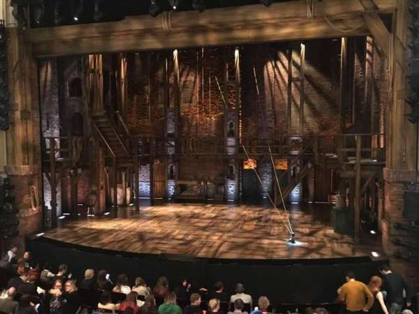 Victoria Palace Theatre, section: Royal Circle, row: A, seat: 14