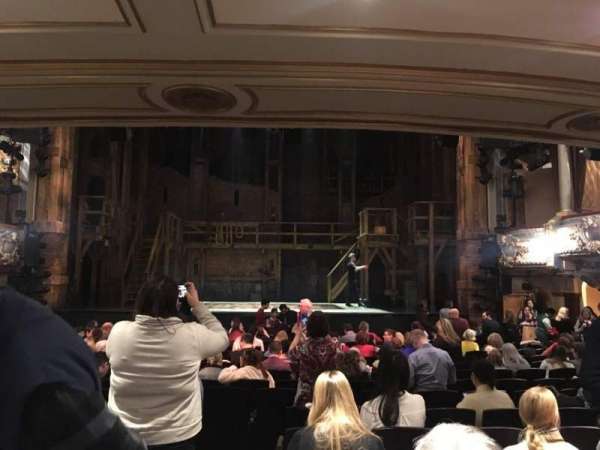 Victoria Palace Theatre, section: Stalls, row: Q, seat: 24