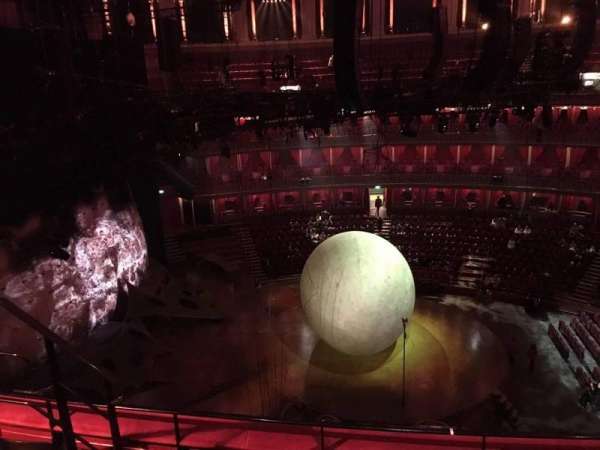 Royal Albert Hall, section: Rausing Circle R, row: 3, seat: 32