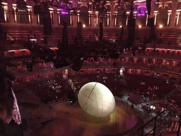 Royal Albert Hall, section: Rausing Circle P, row: 5, seat: 5