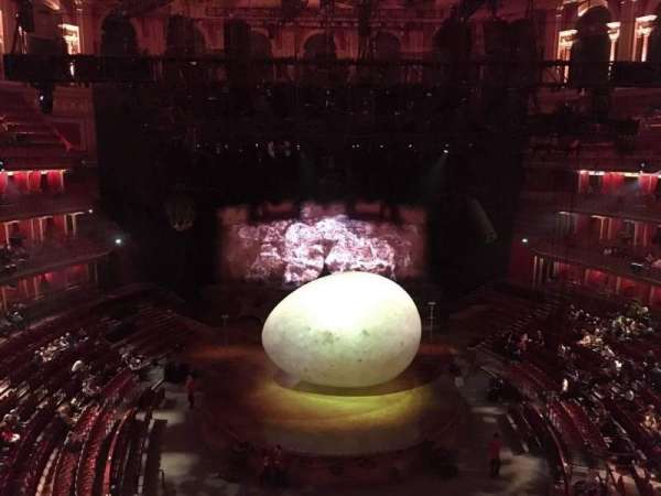 Royal Albert Hall, section: Rausing Circle T, row: 1, seat: 105