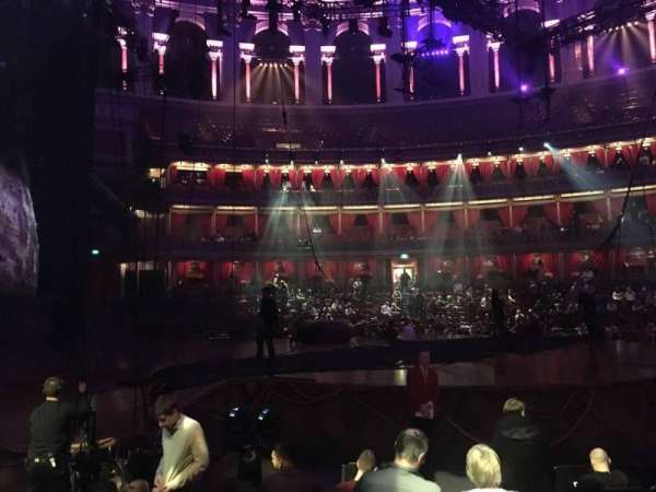 Royal Albert Hall, section: Stalls H, row: 7, seat: 25