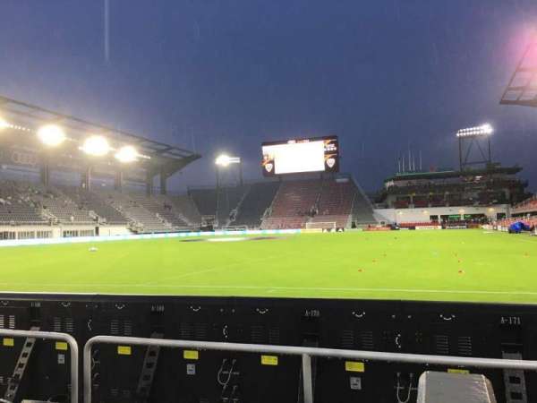 Audi Field, section: 115, row: 3, seat: 1