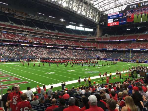 NRG Stadium, section: 132, row: R, seat: 1