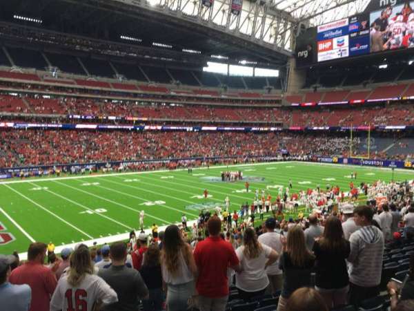 NRG Stadium, section: 111, row: Ee, seat: 9