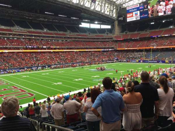 NRG Stadium, section: 112, row: Cc, seat: 1