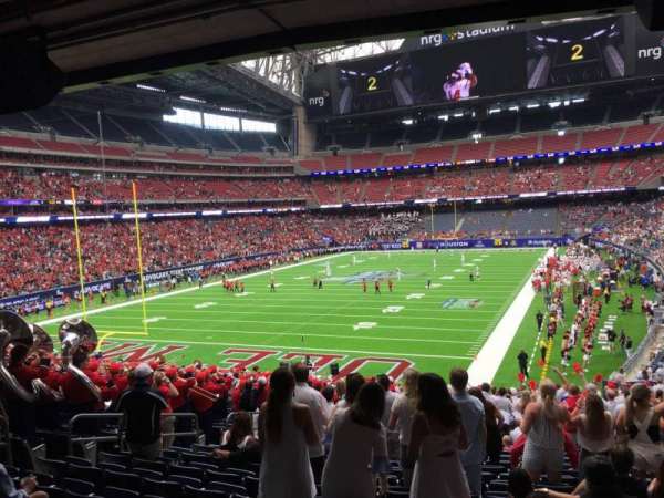 NRG Stadium, section: 114, row: Gg, seat: 18