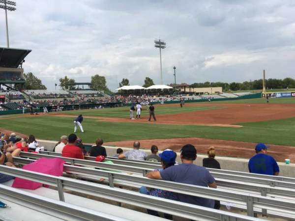 Nelson W. Wolff Municipal Stadium, section: 116, row: H, seat: 16