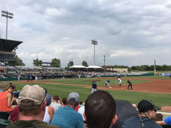 Nelson W. Wolff Municipal Stadium, section: 114, row: H, seat: 19