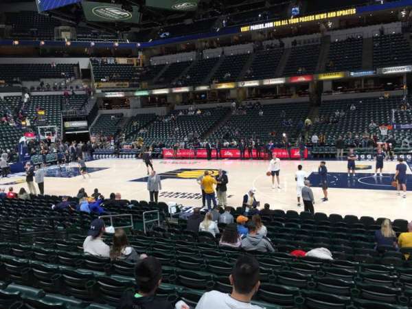 Gainbridge Fieldhouse, section: 15, row: 11, seat: 3