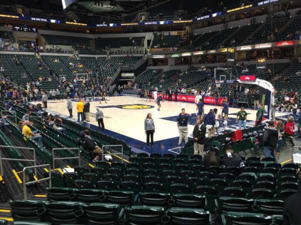 Gainbridge Fieldhouse, section: 13, row: 7, seat: 6