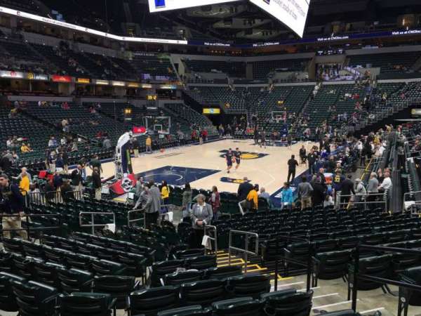 Gainbridge Fieldhouse, section: 9, row: 12, seat: 10