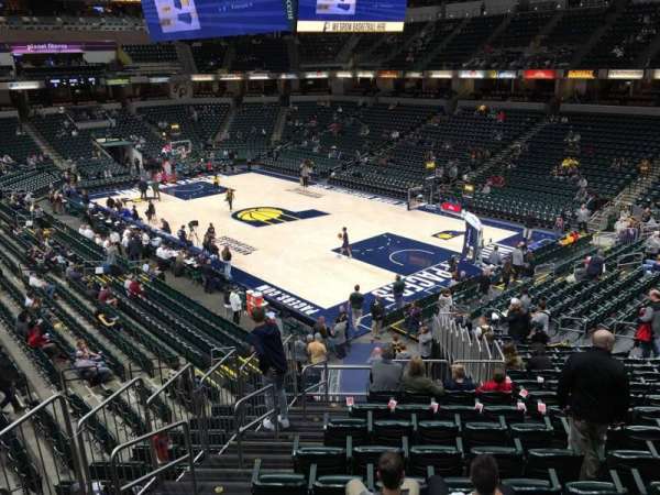 Gainbridge Fieldhouse, section: 2, row: 25, seat: 9