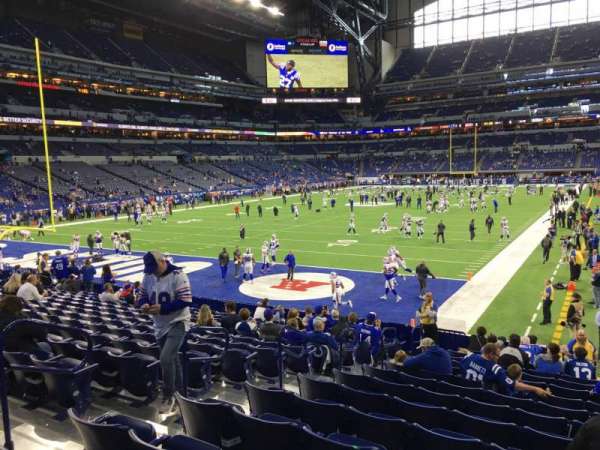 Lucas Oil Stadium, section: 151, row: 17, seat: 7
