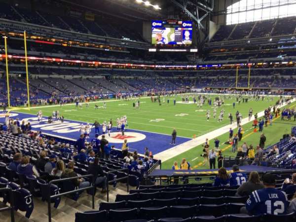 Lucas Oil Stadium, section: 148, row: 20, seat: 24