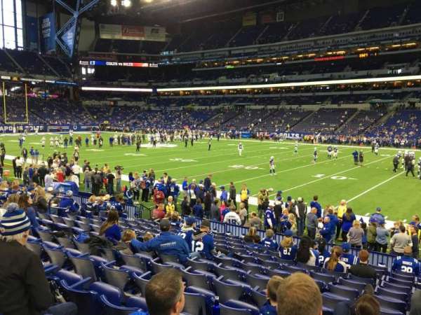 Lucas Oil Stadium, section: 136, row: 13, seat: 18