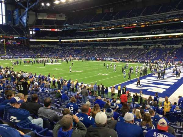 Lucas Oil Stadium, section: 135, row: 16, seat: 6