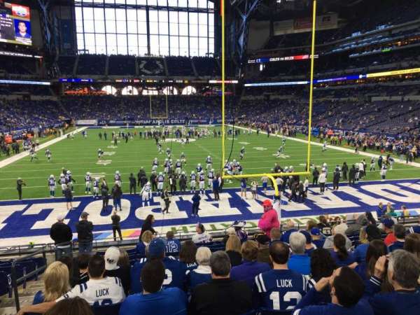 Lucas Oil Stadium, section: 127, row: 21, seat: 14