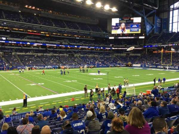 Lucas Oil Stadium, section: 116, row: 16, seat: 23