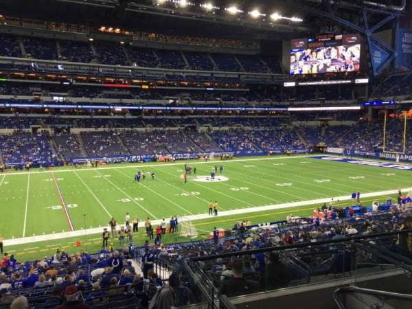 Lucas Oil Stadium, section: 216, row: 5, seat: 5