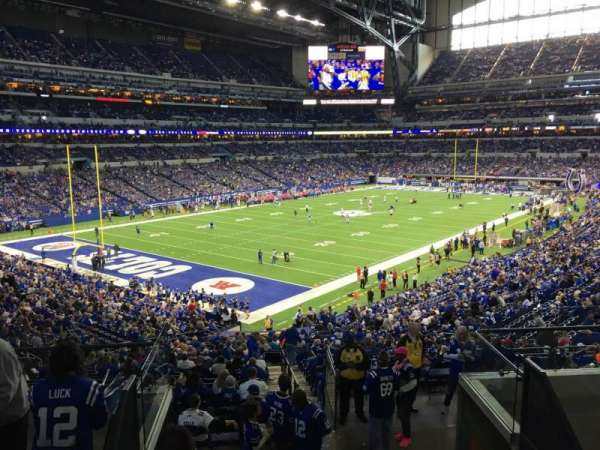 Lucas Oil Stadium, section: 248, row: 7, seat: 8