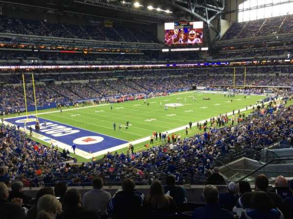 Lucas Oil Stadium, section: 247, row: 7, seat: 8