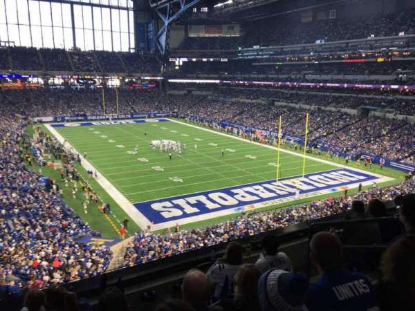 Lucas Oil Stadium, section: 330, row: 4, seat: 6