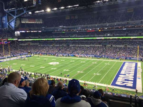 Lucas Oil Stadium, section: 336, row: 5, seat: 1