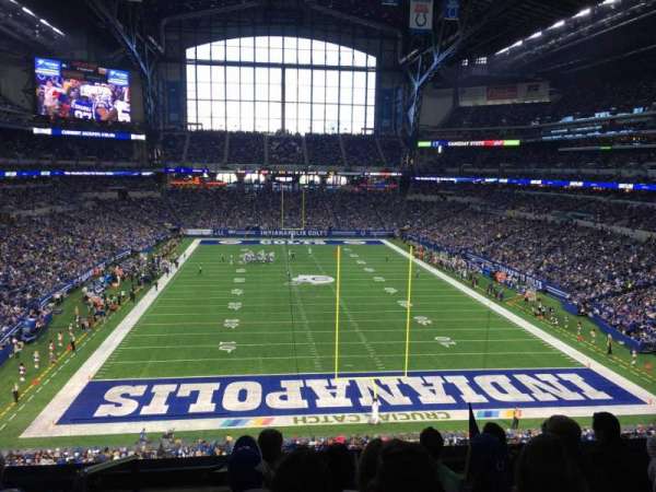 Lucas Oil Stadium, section: 327, row: 4, seat: 20