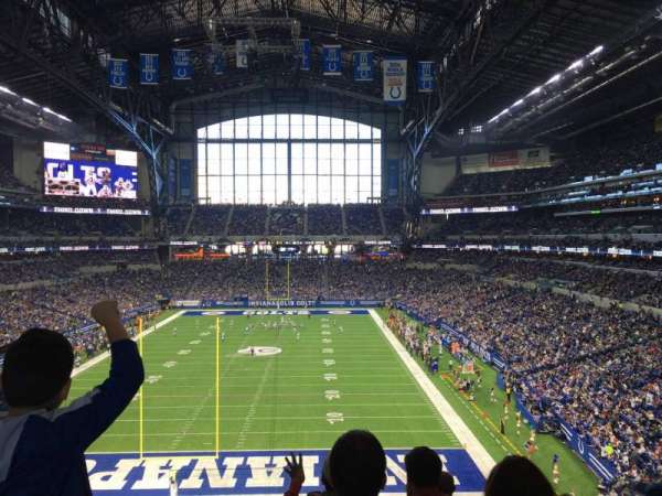 Lucas Oil Stadium, section: 325, row: 5, seat: 20