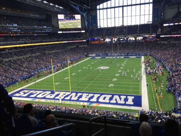 Lucas Oil Stadium, section: 324, row: 4, seat: 20