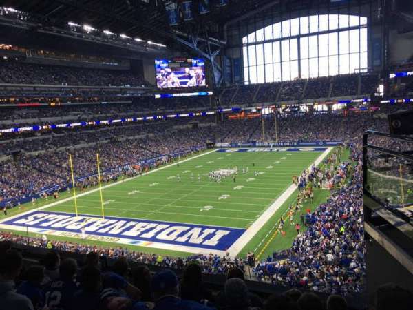 Lucas Oil Stadium, section: 324, row: 4, seat: 2