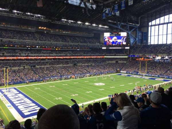 Lucas Oil Stadium, section: 318, row: 5, seat: 22