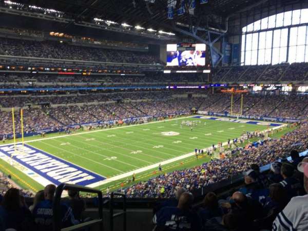 Lucas Oil Stadium, section: 319, row: 5, seat: 20
