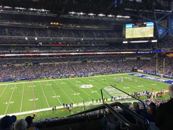Lucas Oil Stadium, section: 316, row: 5, seat: 1