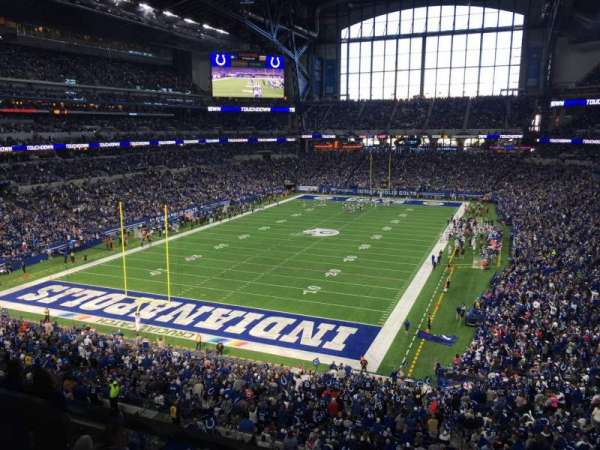 Lucas Oil Stadium, section: 423, row: 4, seat: 2