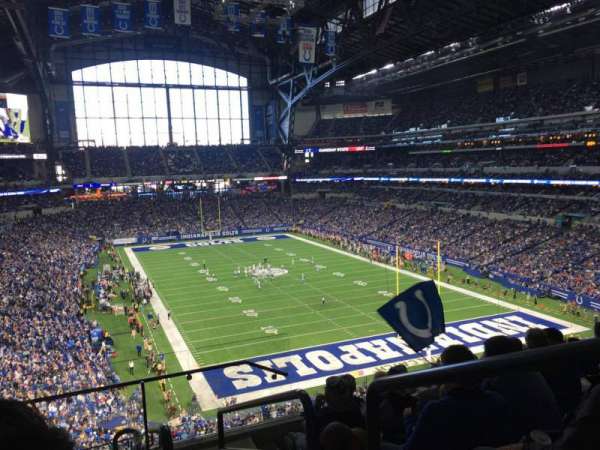 Lucas Oil Stadium, section: 430, row: 7, seat: 1